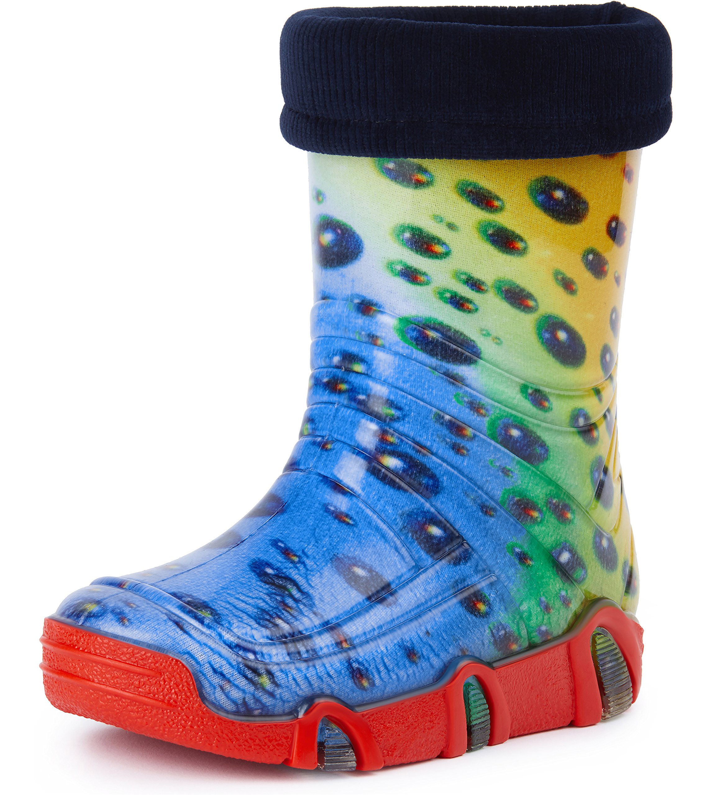 Ladeheid Botas de Agua Zapatos de Seguridad Calzado Unisex Niños Swk — view 17