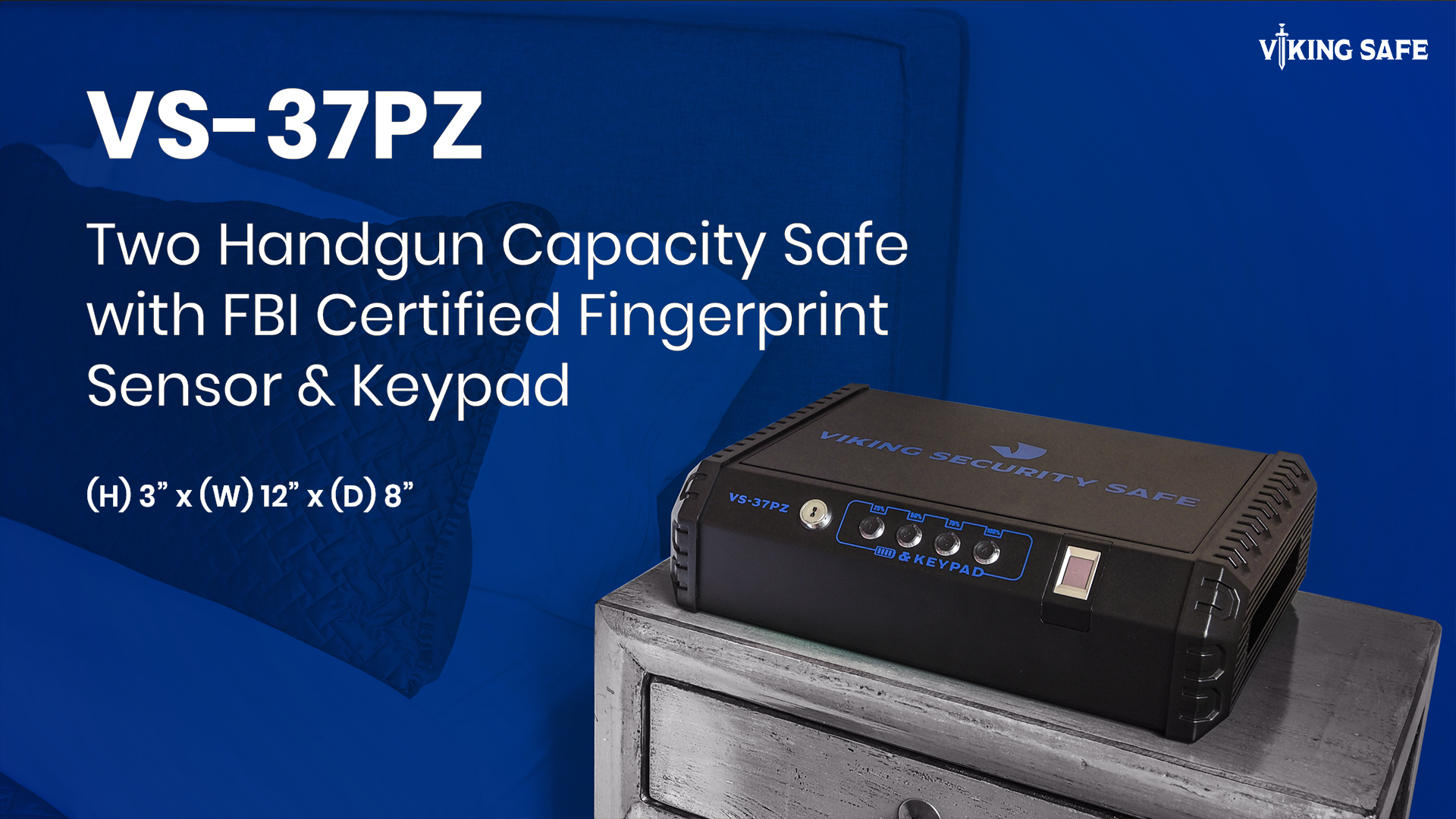セキュリティ・セーフティ Vcan V537 BLACK JACK Amazon.com: Viking Security Safe VS-37PZ Two Gun Safe with FBI