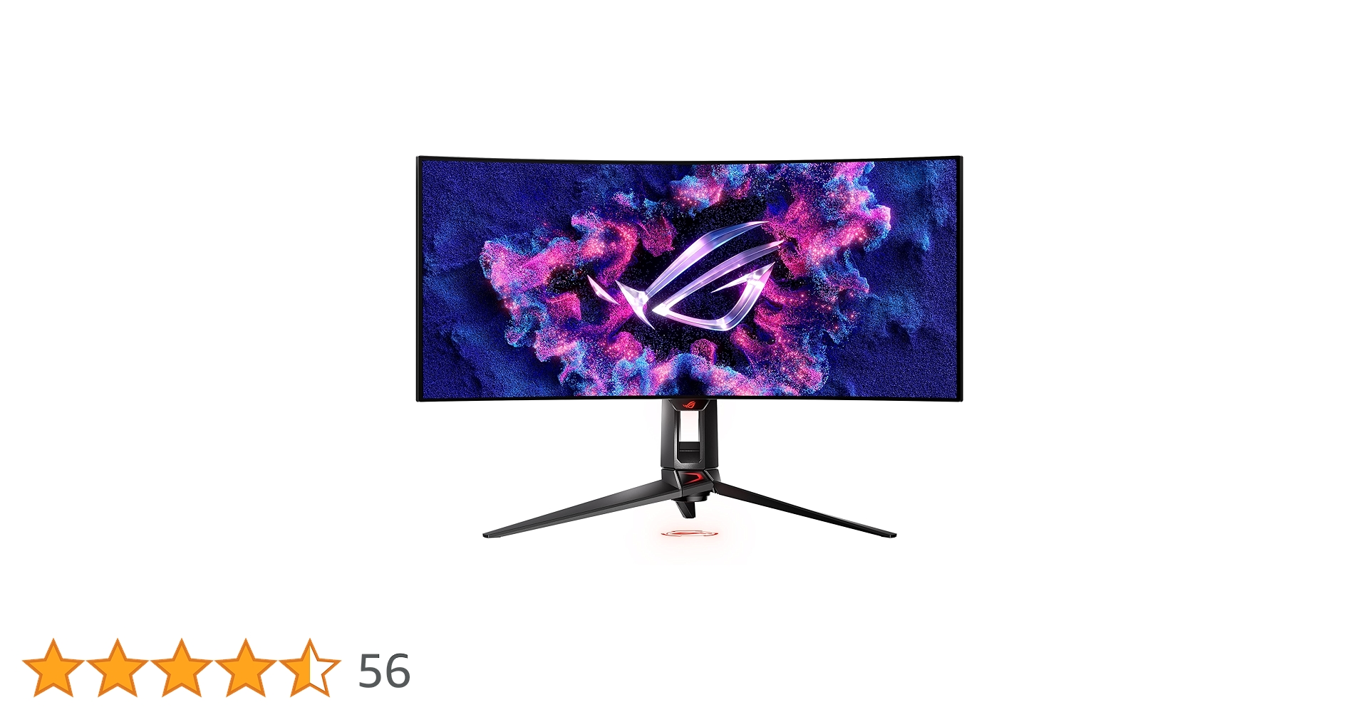 ゲーミングモニター ROG Swift OLED PG34WCDM ASUS、曲率800Rの34型有機ELゲーミングモニター「ROG Swift OLED