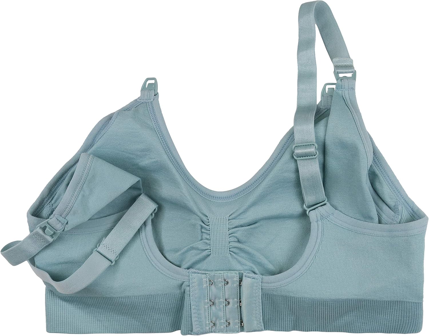 ToBeInStyle Women's Pack of Seamless Nursing Bras w/Ruched Cups