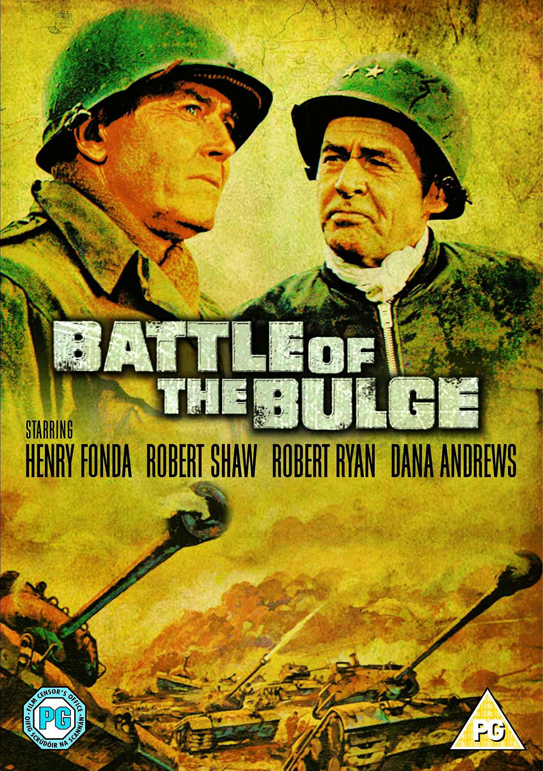 Battle of the Bulge película bélica DVD importado de Reino Unido original