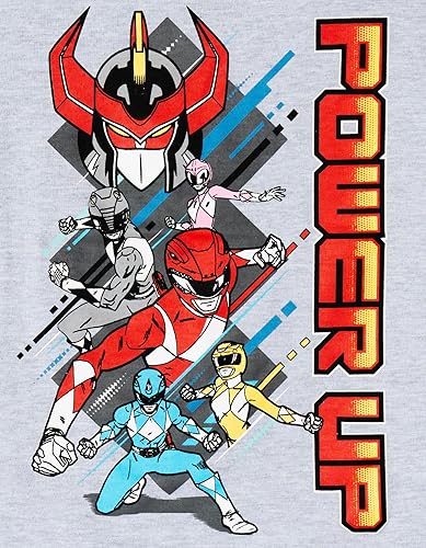 Miniatura 4 de Power Rangers Paquete de 2 camisetas Ranger rosas y amarillas, para niños pequeños y grandes
