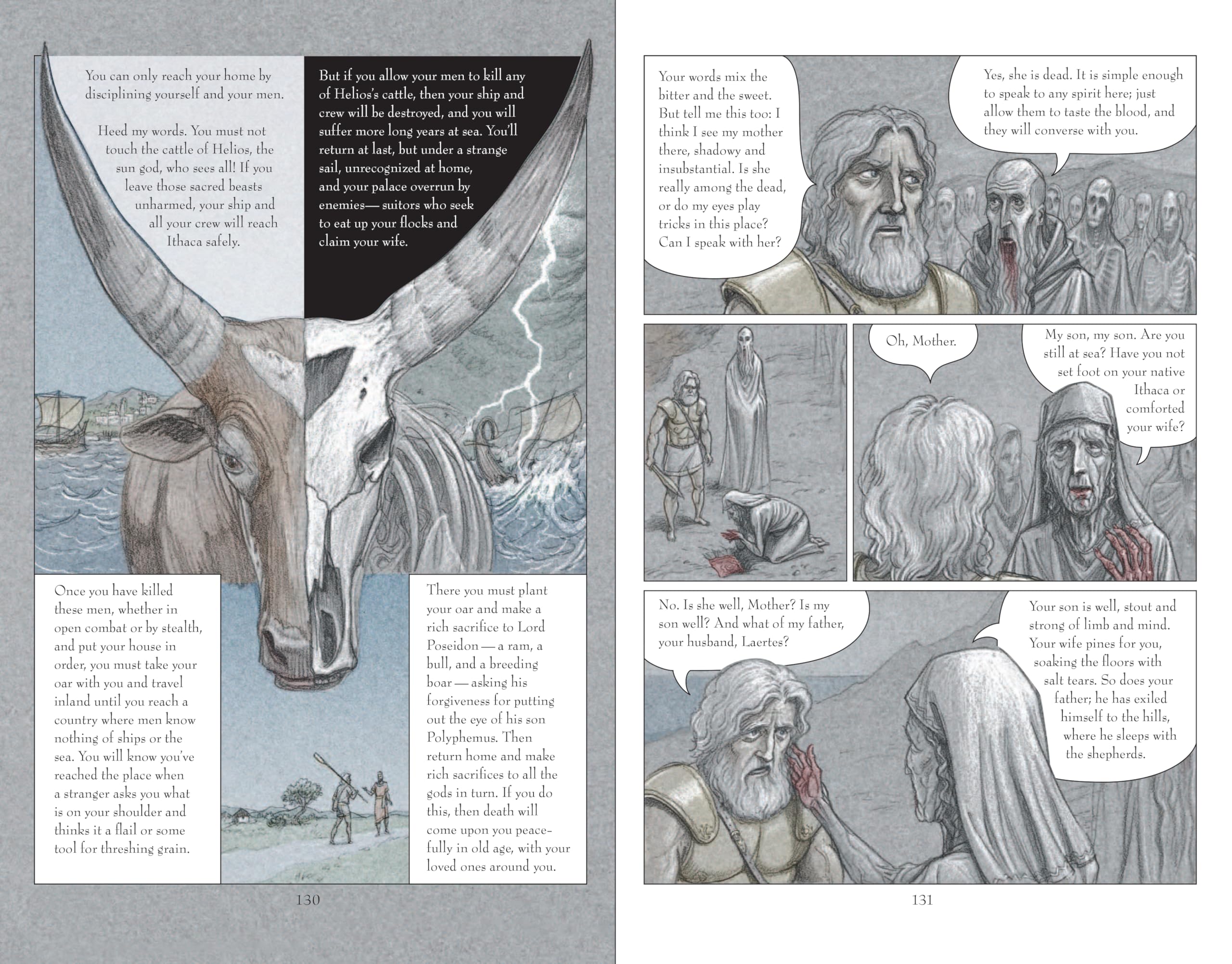 The Odyssey: Homer's exciting ancient Greek myth told in pacy full-colour graphic novel form for YA readers
