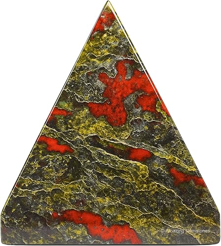 Miniatura 487 de Amazing Gemstone Lapis Lazuli Pyramid Crystal Healing Stones - 2" Great Pyramid Figurine of Natural Stone Pyramid for Meditation, Reiki, Chakra