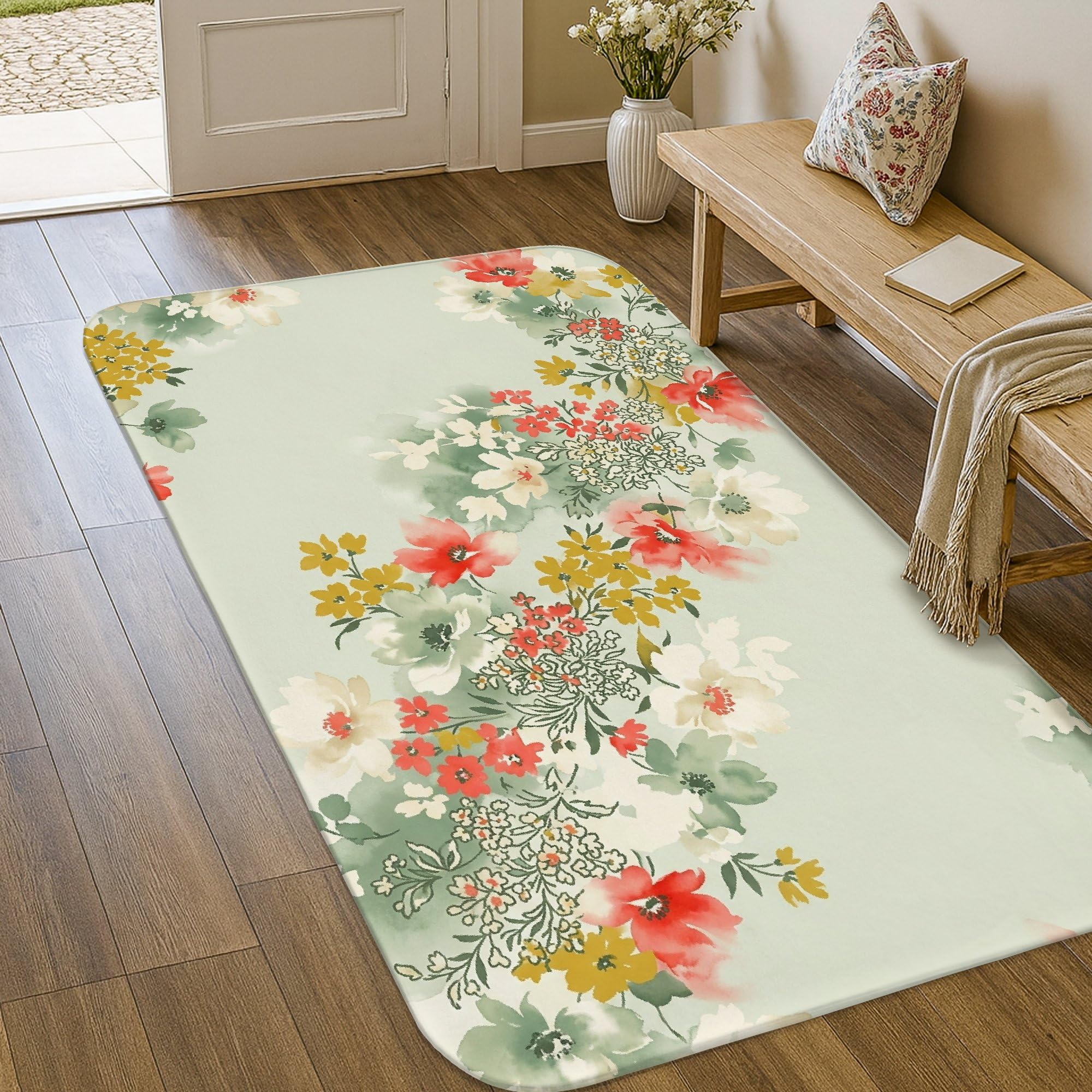 Tapis de sol antidérapant pour sécuriser l'entrée et éviter les glissades en intérieur