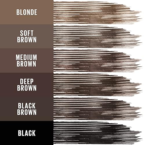 Miniatura 5 de Maybelline Tattoo Studio - Gel para peinar cejas, maquillaje impermeable para cejas, tinte de cejas para hasta 36 horas de uso, rubio, 1 unidad