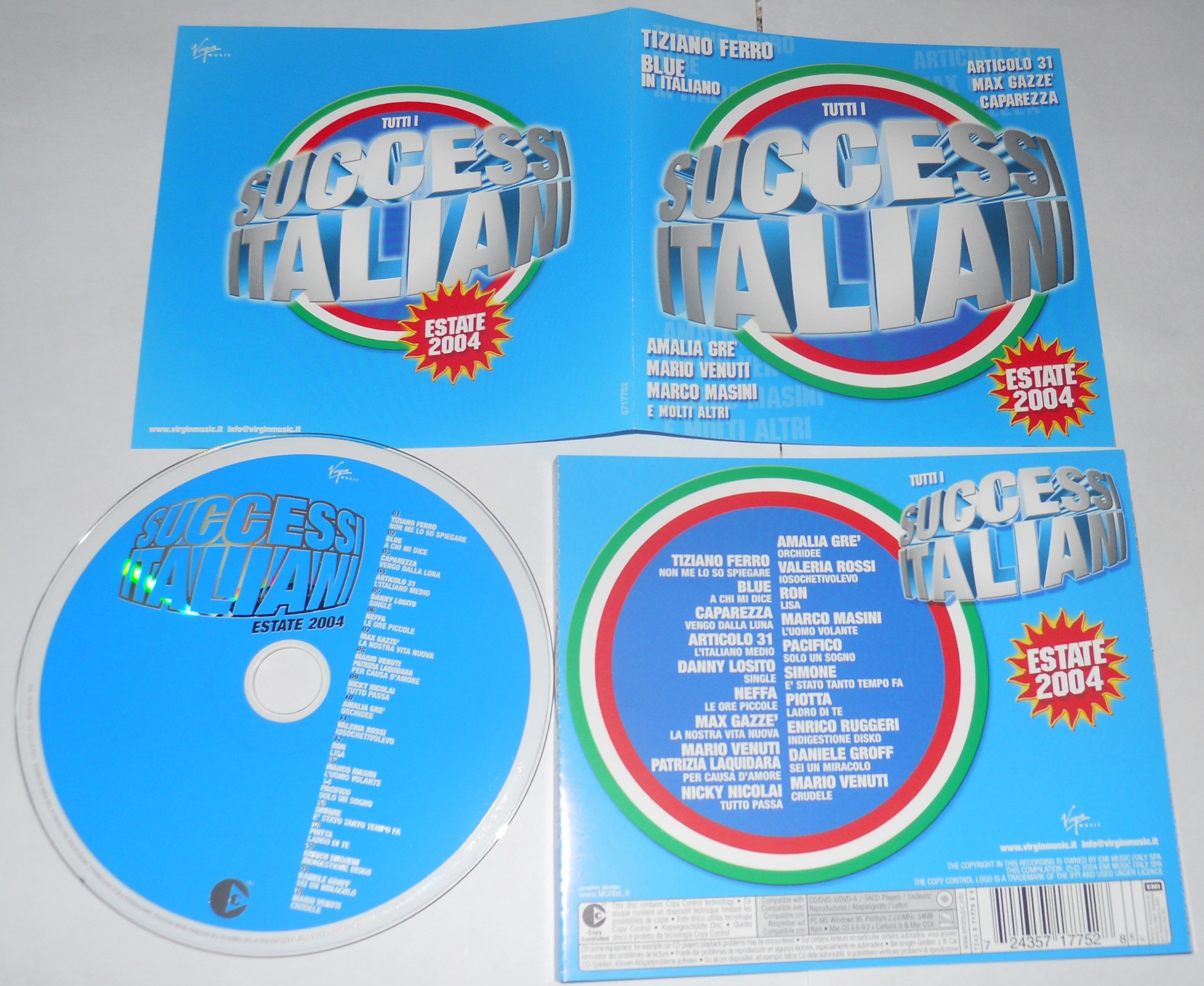 Successi Italiani Estate 200 [Audio CD]