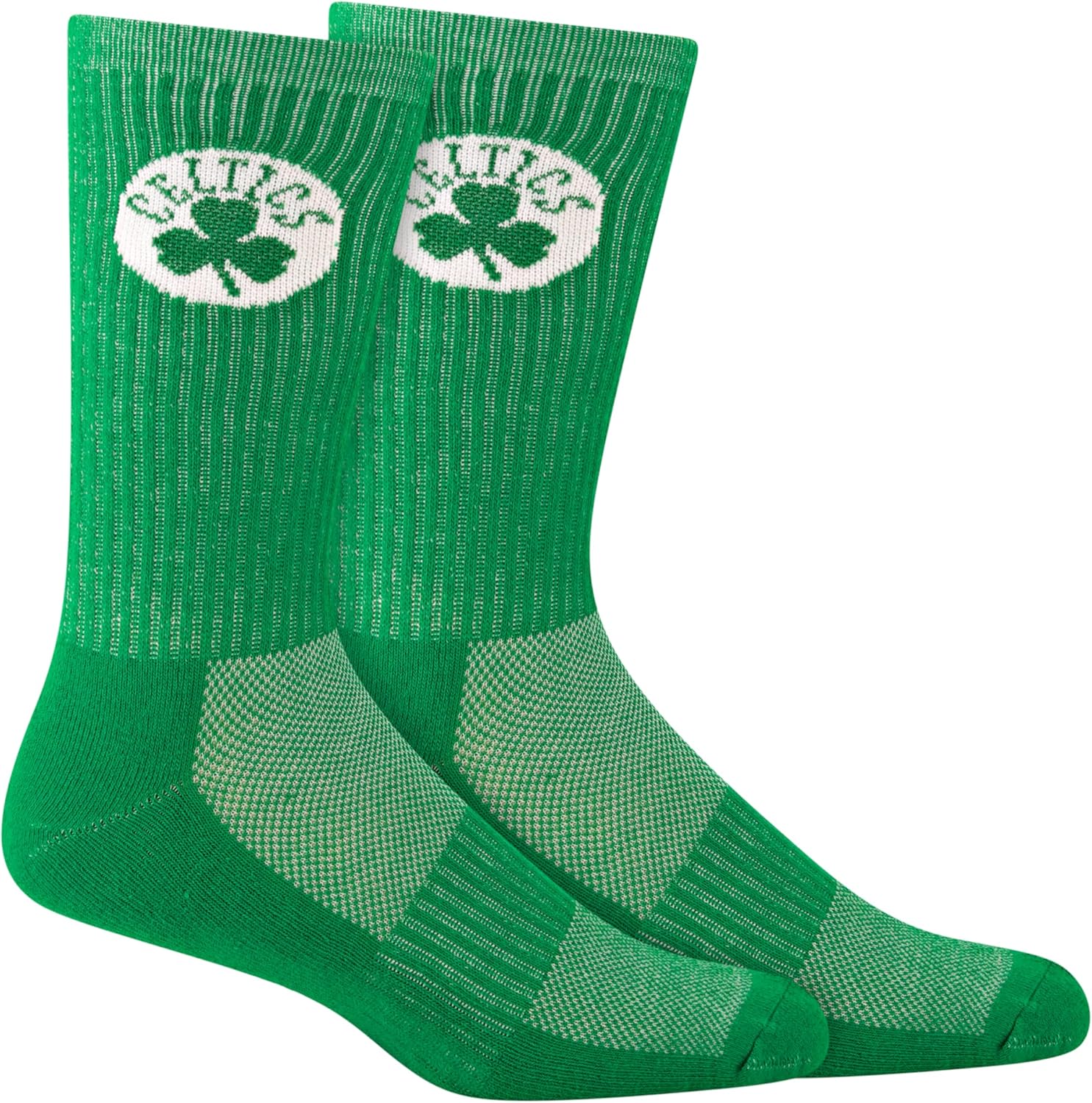 Ultra Game Men's NBA Official Athletic Cushioned Core Logo Team Crew Socks-3 Pack - Image 4