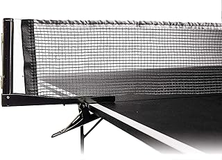 Franklin Sports Table Tennis Net - Portable and Easy Setup That Fits Most Ping Pong Tables - Adjustable Net Tension Great for Family Fun Or Pro Play!