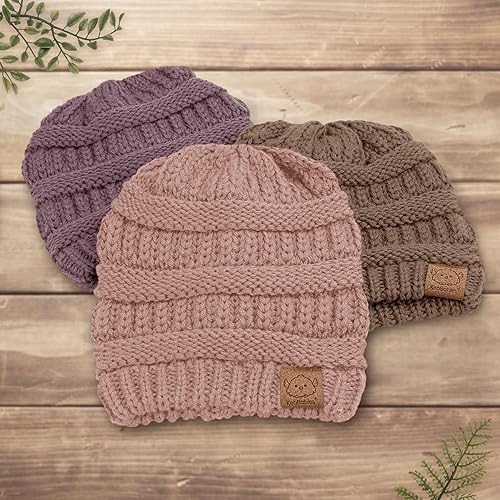 Vista 36 de KeaBabies 3-Pack Baby Beanies for Boys, Girls - Stretchy Knit Baby Hats, Cute Newborn Sweet Pea