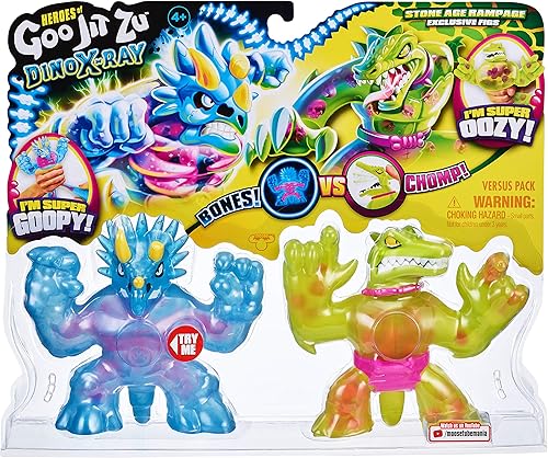 Miniatura 23 de Heroes of Goo Jit Zu Goo Shifters Pantaro vs Shadow Orb Scorpius -Figuras de acción del paquete de adversarios, elásticas y esponjosas rellenas