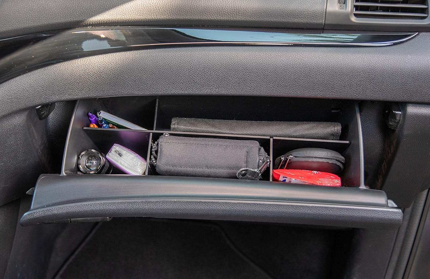 Vehicle OCD - Center Console and Glove Box Organizer for Honda Pilot (2016-2022) / Ridgeline (2017-2023) / Passport (2019-2023) - Made in USA