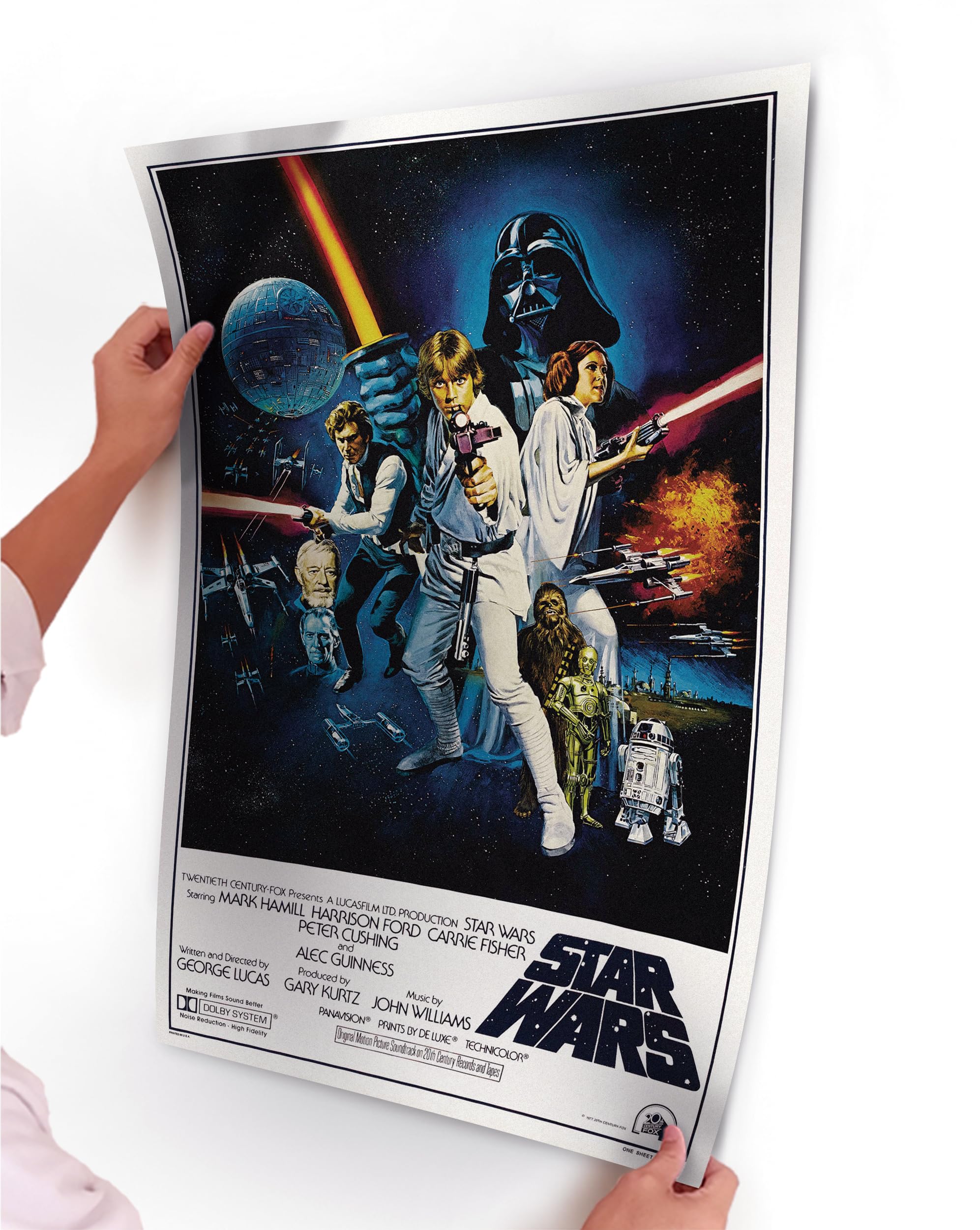 Amazon.com: Star Wars Movie Mini poster 12x18inch Master Print