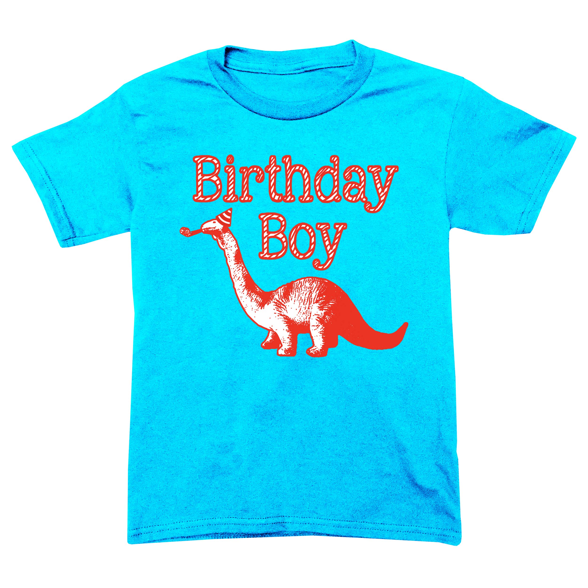 Happy Family Clothing Little Boys' Dinosaur Birthday Boy T-Shirt