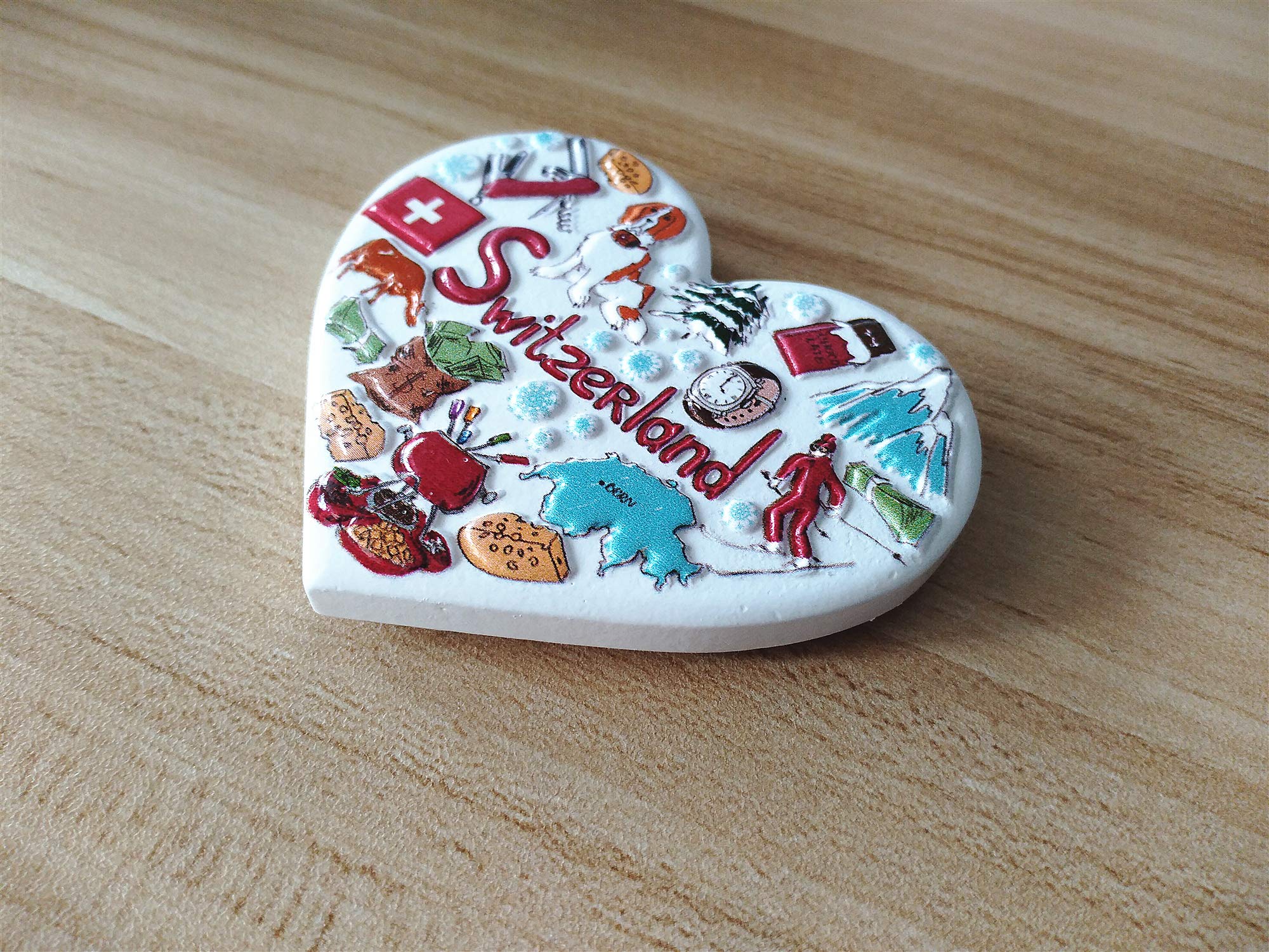 Magnete da frigorifero indiano, souvenir turistico 3D, decorazione per
