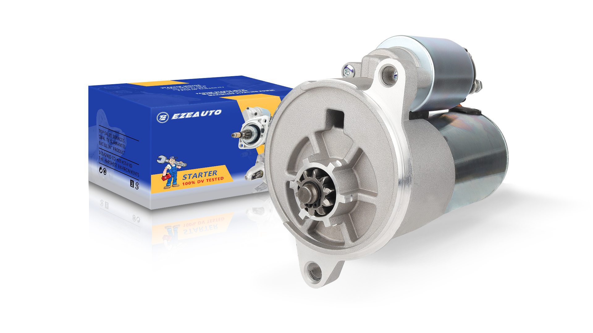 Image of Ezexpreze 6647N Starter New Fit for Ford F-150 4.2L V6 1999-2008, Heritage 2004,6L3Z-11002-DRM,XL1U-11000-AA,XL1U-11000-AB,XL1U-11000-AC,XL1Z-11002-AA,XL1Z-11002-AARM,5L3Z-11002-B