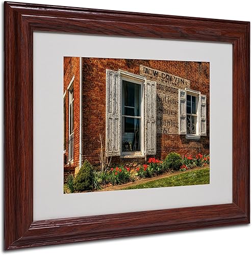 Miniatura 1 de Trademark Fine Art Lois Bryan - Lienzo enmarcado con marco de madera, 11 x 14 pulgadas