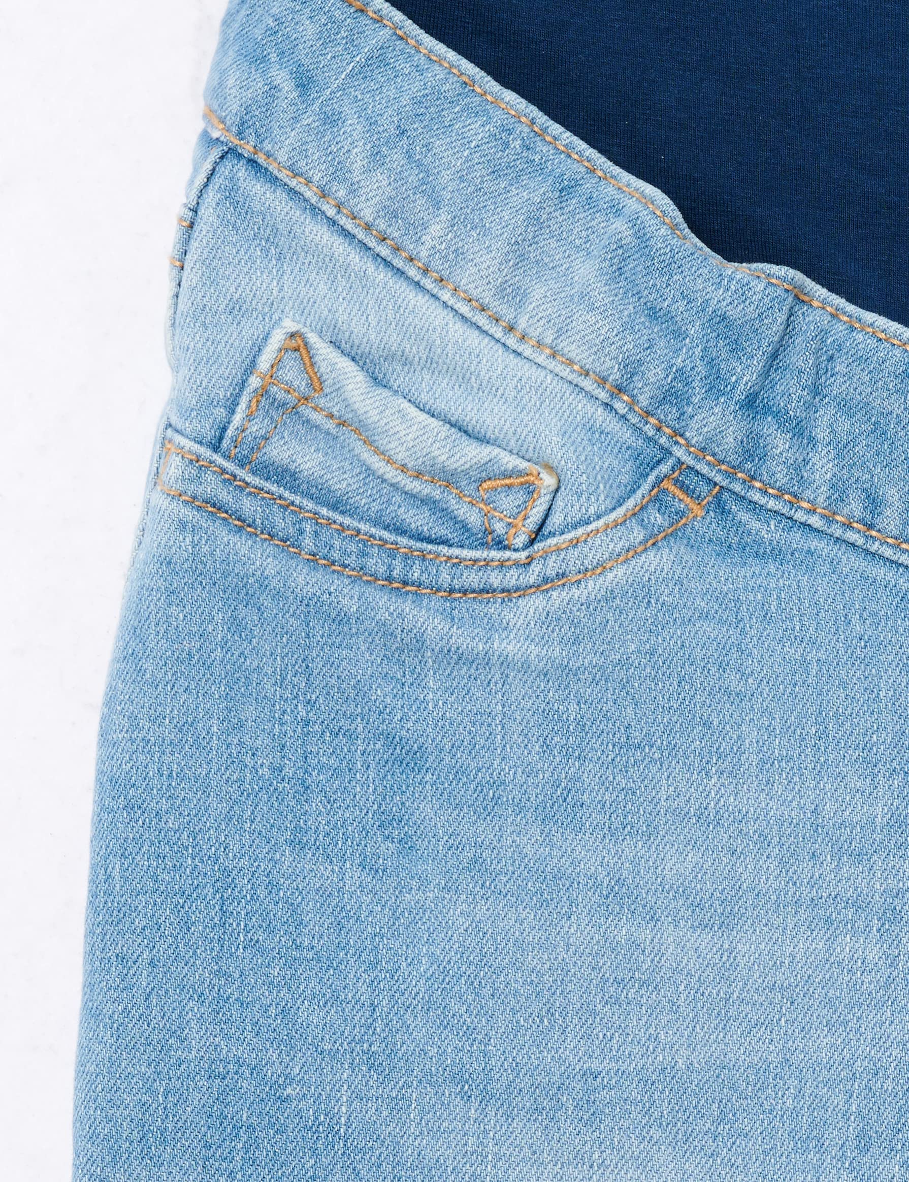 Noppies Jeans Ella Over The Belly Jegging, Aged Blue-P144, 39 Donna