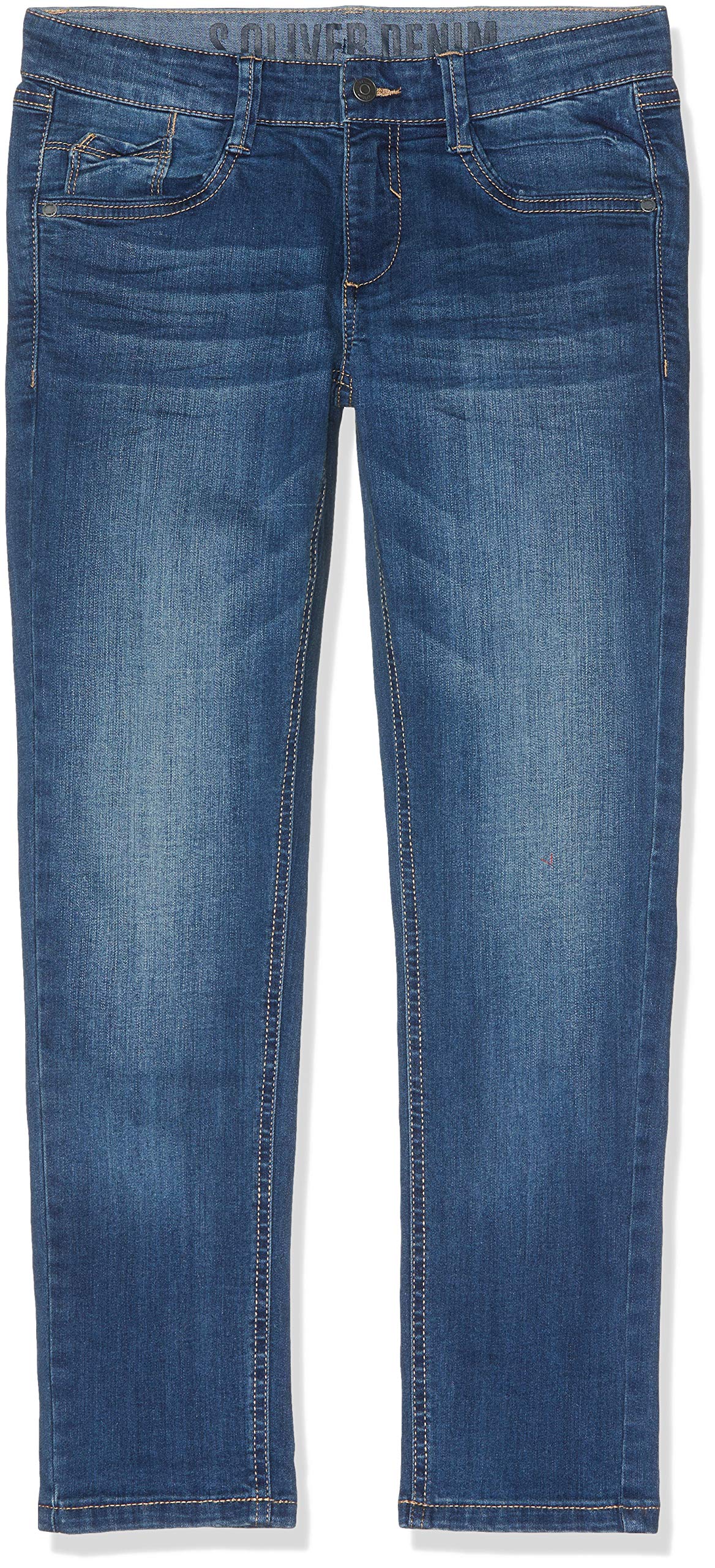 s.Oliver RED LABEL Regular fit jeans in 5-pocketmodel in blauw online kopen | P&C