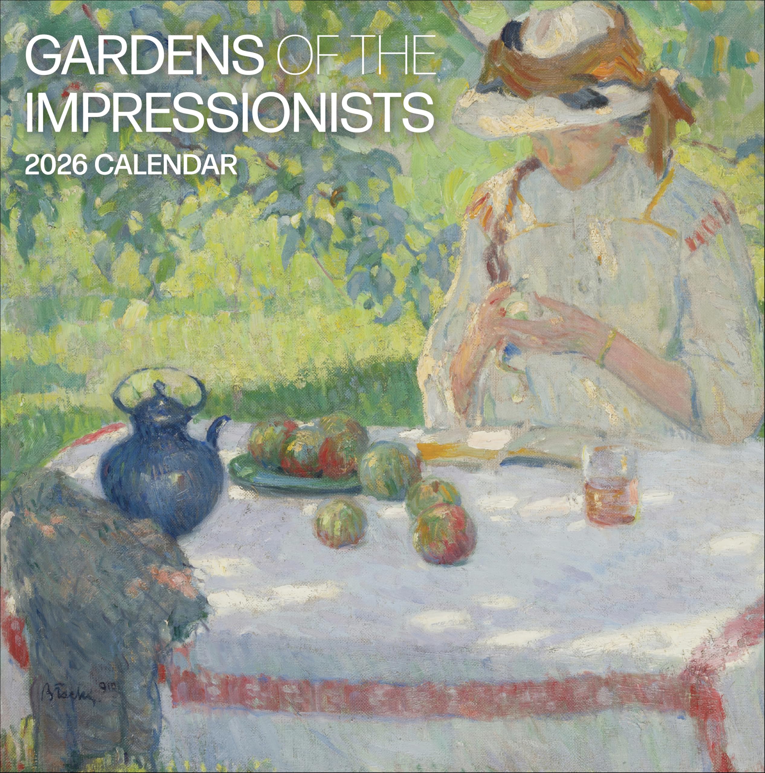 Gardens of the Impressionists 2026 Wall Calendar