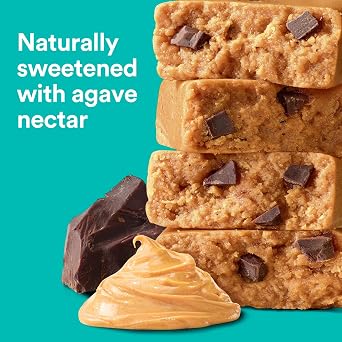 RXBAR High Protein Bars, Gluten Free, Protein Snacks, Chocolate Chip Peanut Butter (30 Bars)