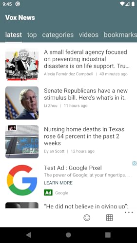 News Reader for Vox News