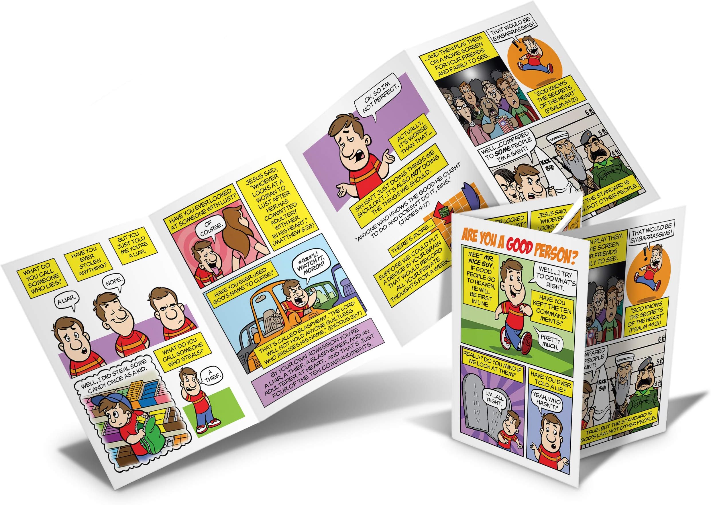 Ultrasir are You a Good Person Comic Gospel Tract (Pack of 50)
