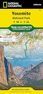 Yosemite National Park Map (National Geographic Trails Illustrated Map, 206)