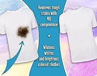 Vista 2 de Country Save Detergente para ropa en polvo natural HE - Detergente natural en polvo transparente y libre de productos químicos - Detergente