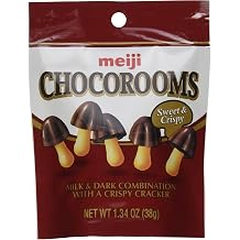 Meiji Chocorooms 1.34oz Pack of 12