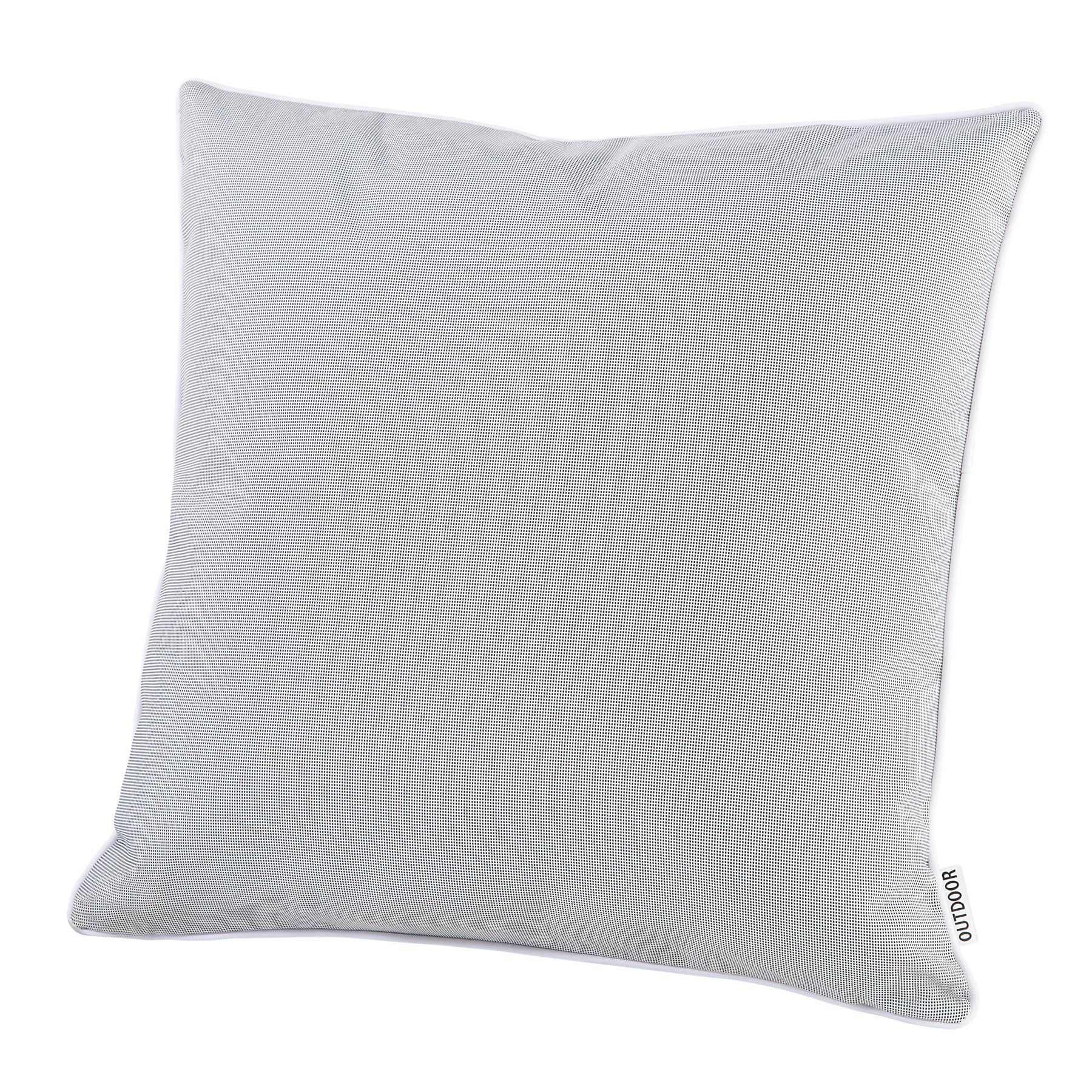 fashion and joy 551, cuscino decorativo effetto loto, per salotto all’aperto, 45 x 45 cm, resistente alle intemperie e allo sporco, struttura idrorepellente, da giardino