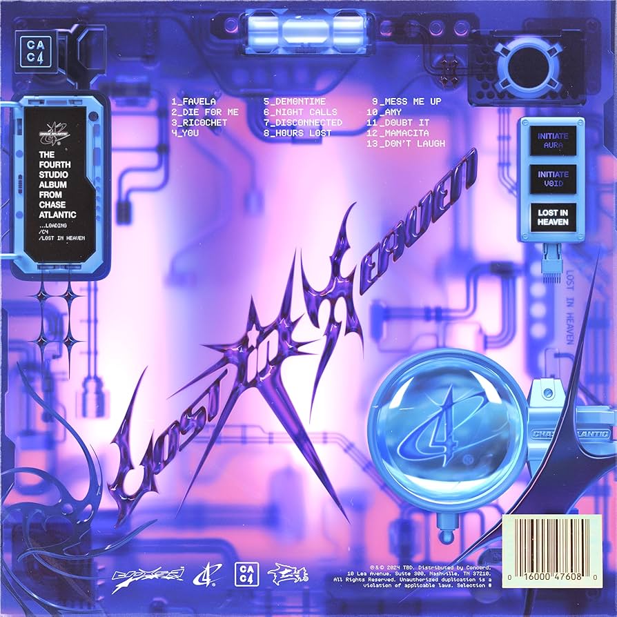 直筆サイン入 CHASE ATLANTIC LOST IN HEAVEN 直筆サイン入 CHASE ATLANTIC LOST IN HEAVEN Chase Atlantic