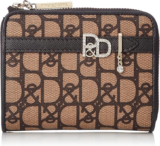 新品★ピンキー＆ダイアン★パドロックＬ字ファスナー二つ折り財布★ブラウン Amazon | [ピンキーアンドダイアン] L字ファスナー二つ折り財布