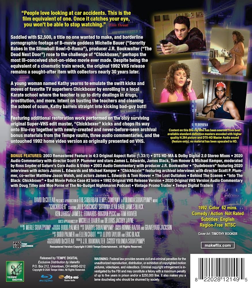 Amazon.com: Chickboxer [Blu-ray] : Yolonda Squatpump!, Julie