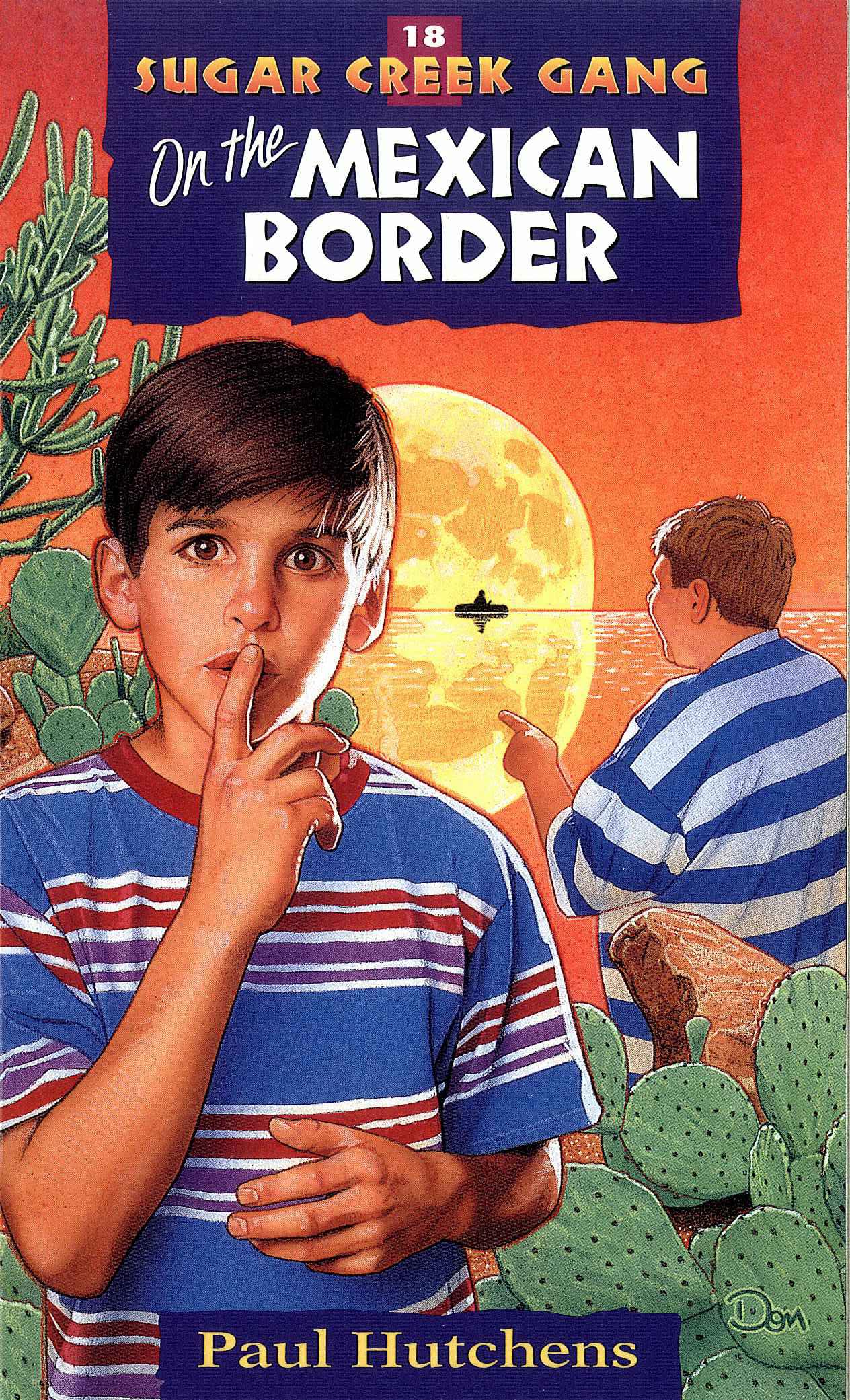 Cover of On the Mexican Border (Sugar Creek Gang #18)