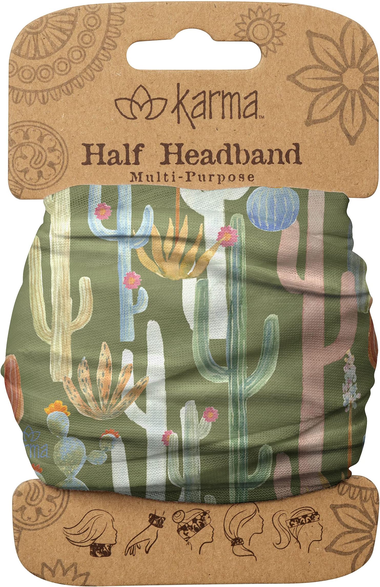Gifts Half Headband, Cactus