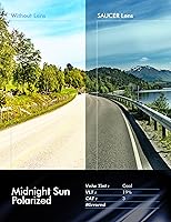 Vista 5 de SAUCER Premium Replacement Lenses for Oakley Holbrook OO9102 Sunglasses