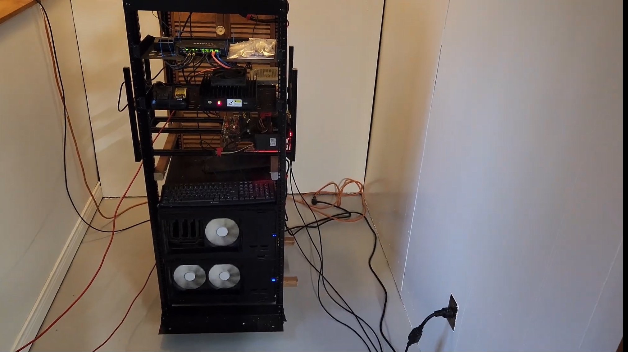 Amazon.com: 42U 4-Post Open Frame Server Rack – Adjustable Depth