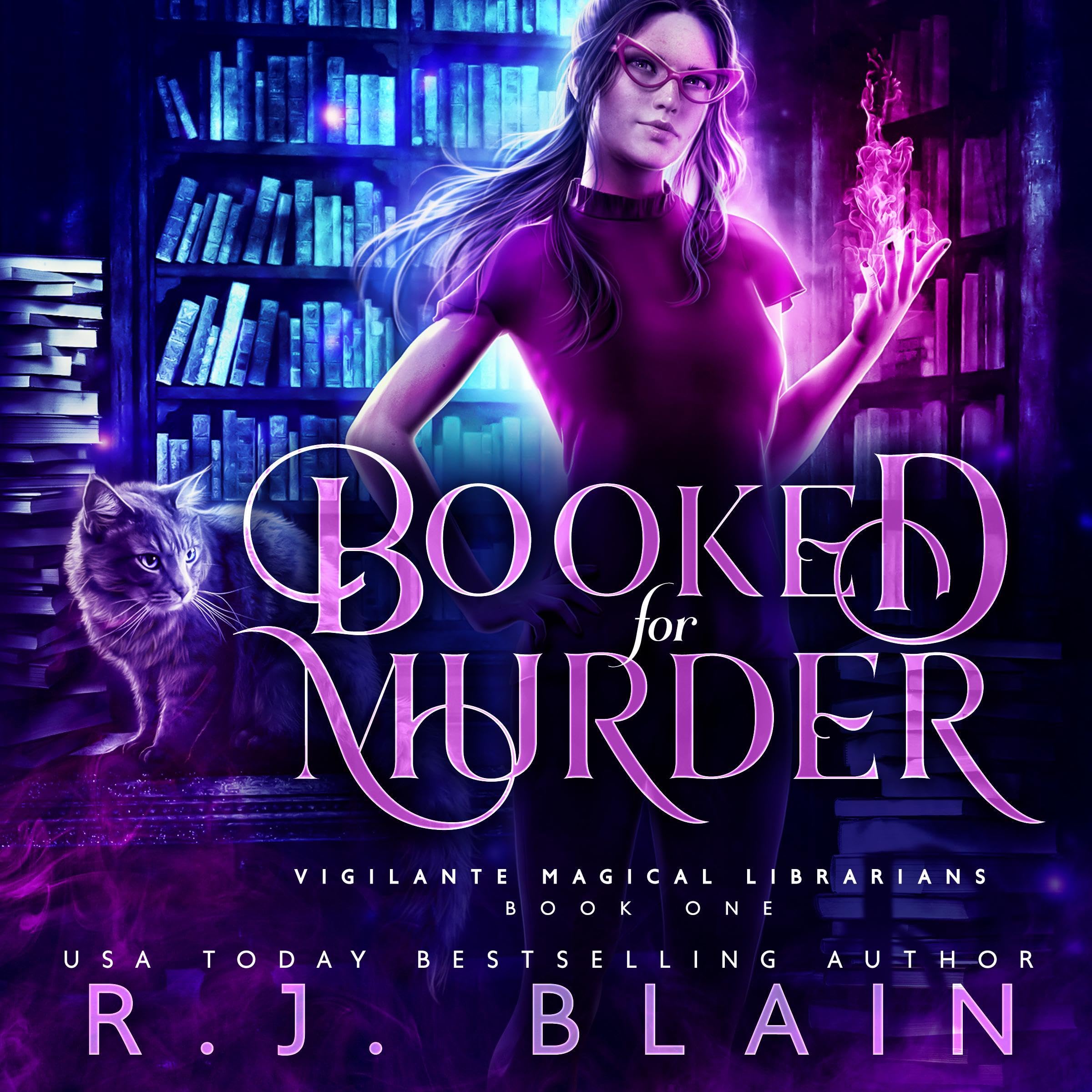 Cover art for Booked for Murder