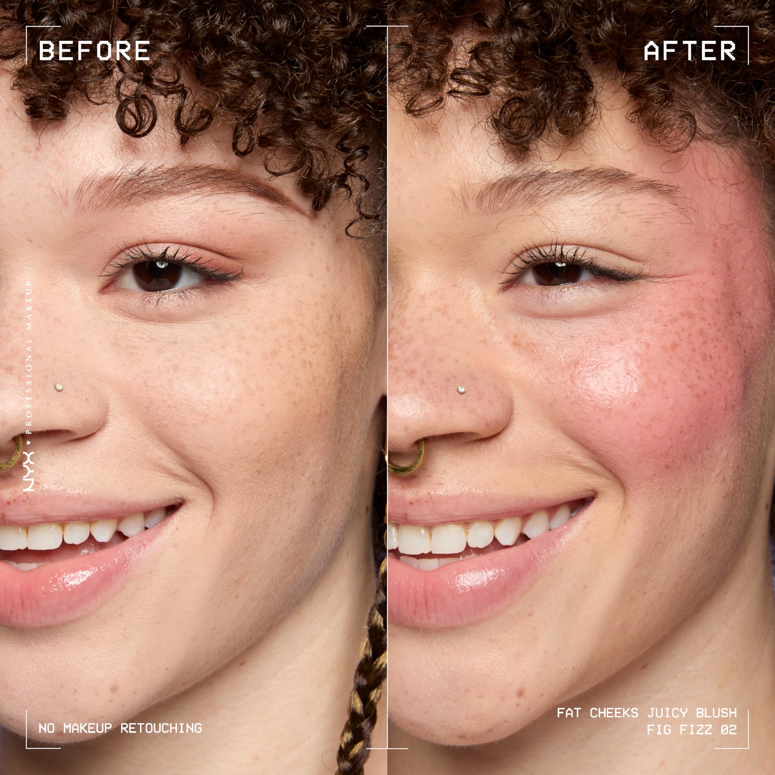 NYX Professional Makeup Fat Cheeks Juicy Blush, Liquid Blush, Up to 12H Wear, Hydrating & Buildable Formula - Image 2