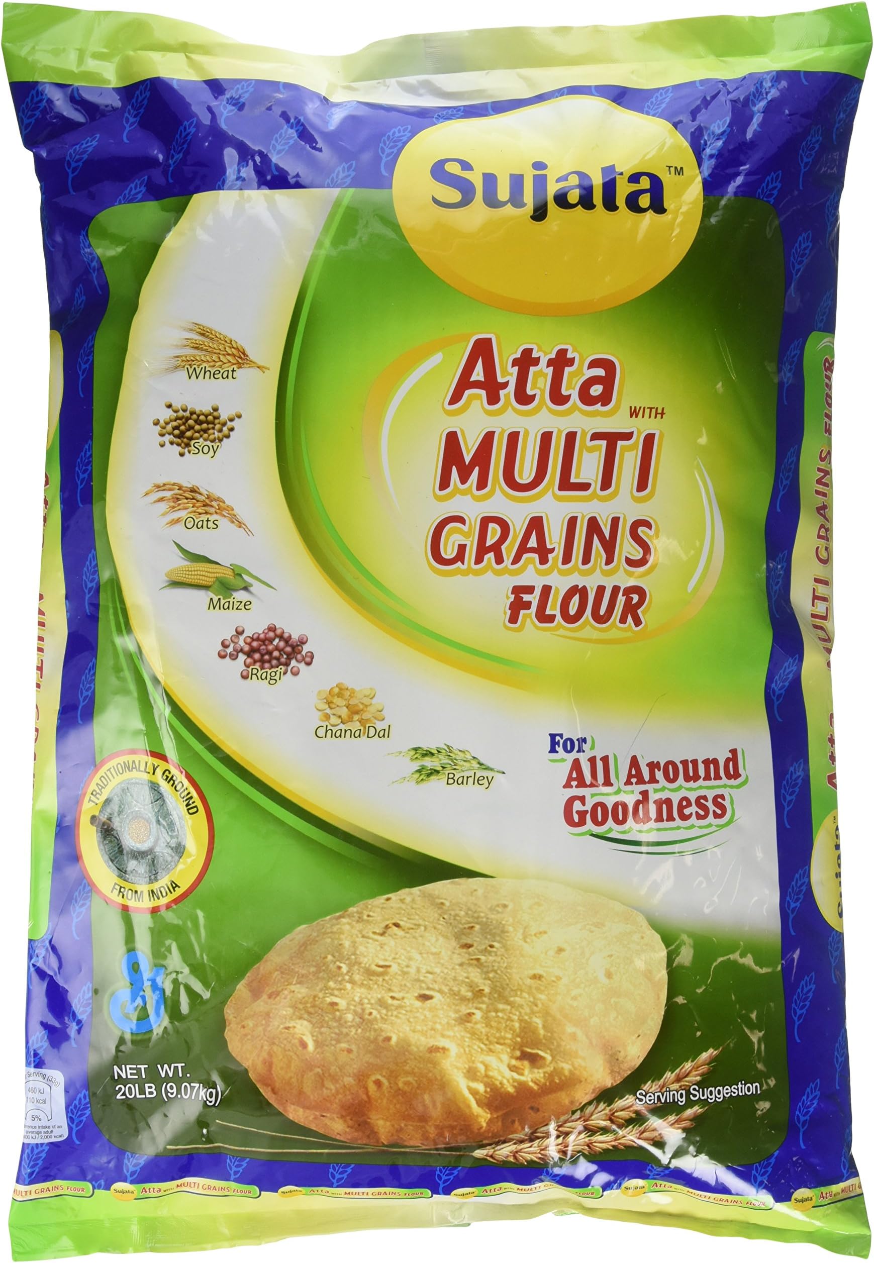 Atta - Multi Grains Flour 20lb