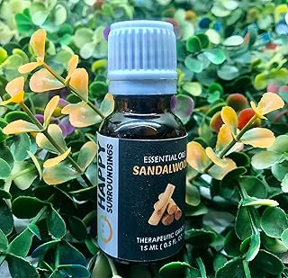 Sandalwood Essential Oils ~100% Pure and Natural Aromatherapy Massage Oil - Undiluted-(10ml)