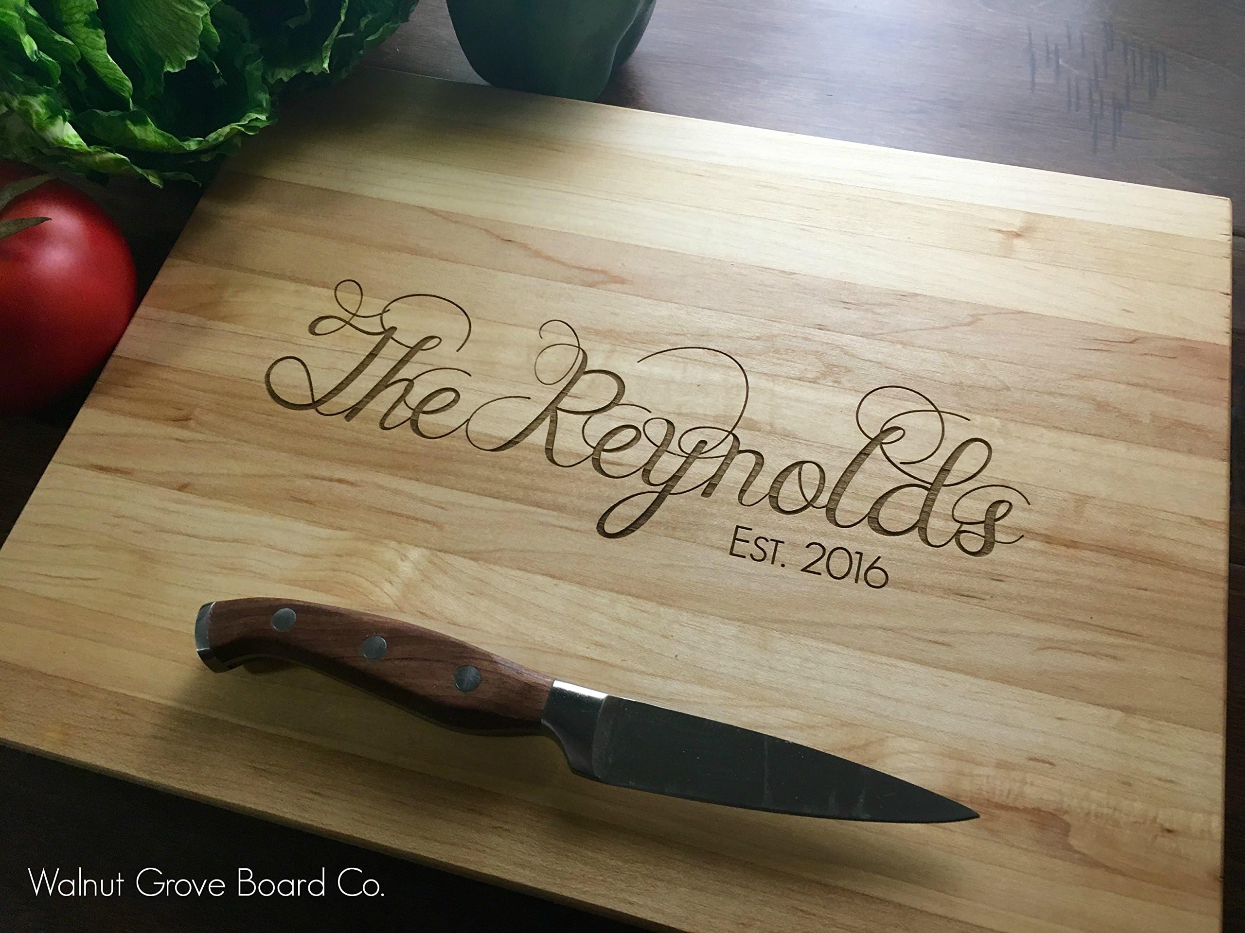 Personalized Gift Cutting Board Butcher Block Custom Gift Personalized Gift for Her Anniversary Gift Birthday Gift Christmas Gift Promotion