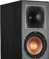 Vista 6 de Klipsch Reference R-820F Altavoz de pie para sistemas de cine en casa con woofers duales de 8", altavoces de torre con reflejo de graves a través