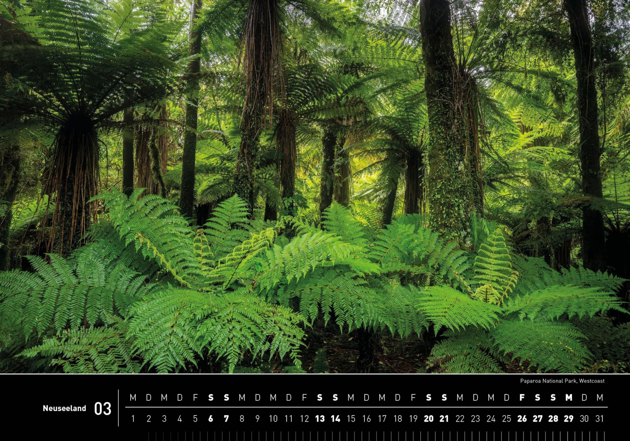 Neuseeland Premiumkalender 2027