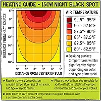 Vista 3 de Zilla Bombillas incandescentes color negro nocturno, 150 vatios (paquete de 3)