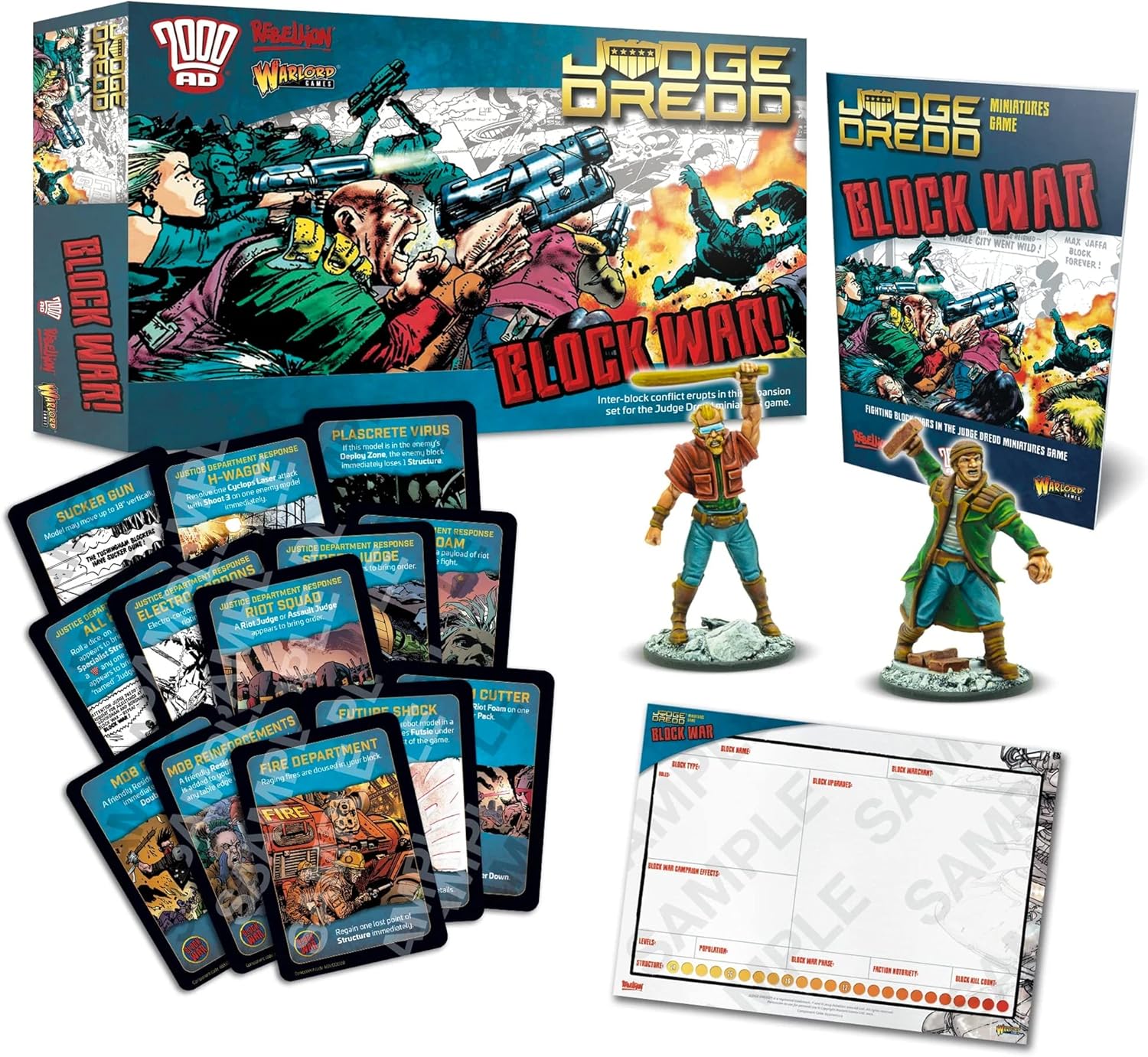 Extensions Judge Dredd - Mega-Mania & Block-Mania Games Workshop