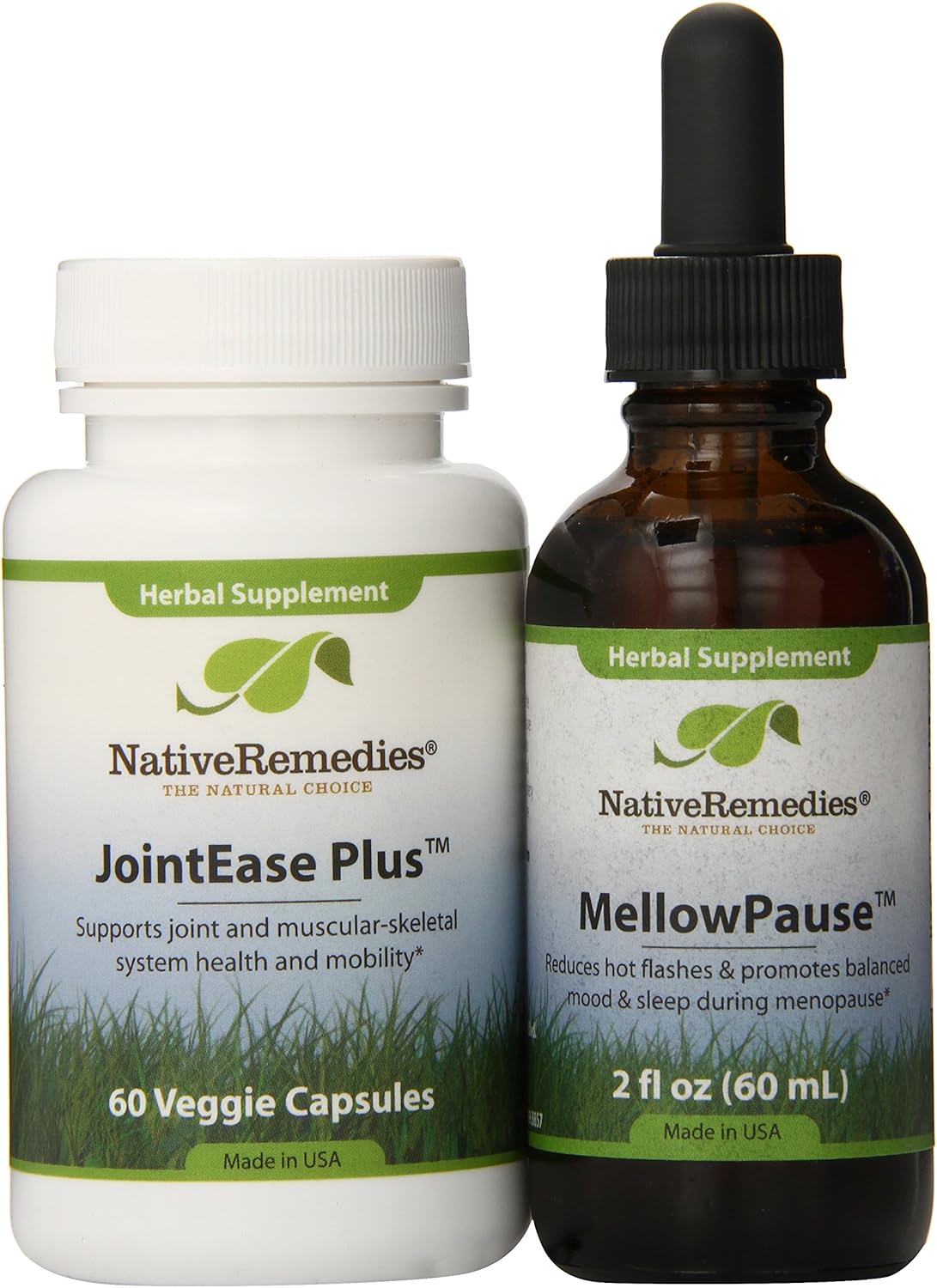 Native Remedies JointEase and MellowPause ComboPack
