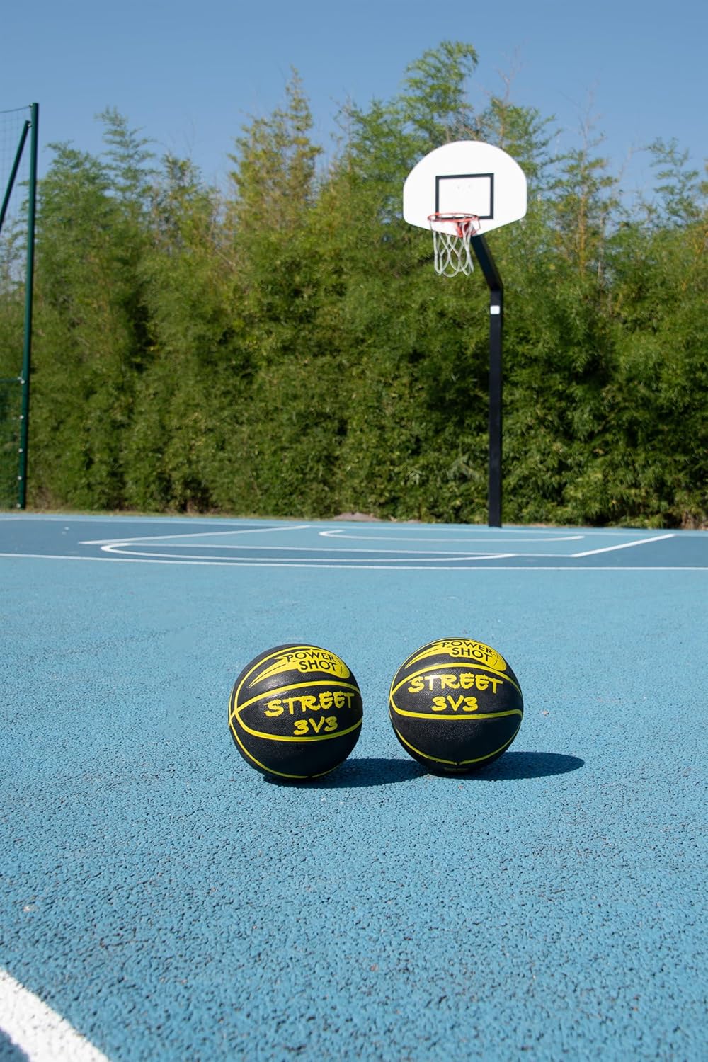 POWERSHOT Offer Ball Street Basketball 3v3 - Basketball specifically Designed for Asphalt - Indoor Outdoor use - Rubber Basketball