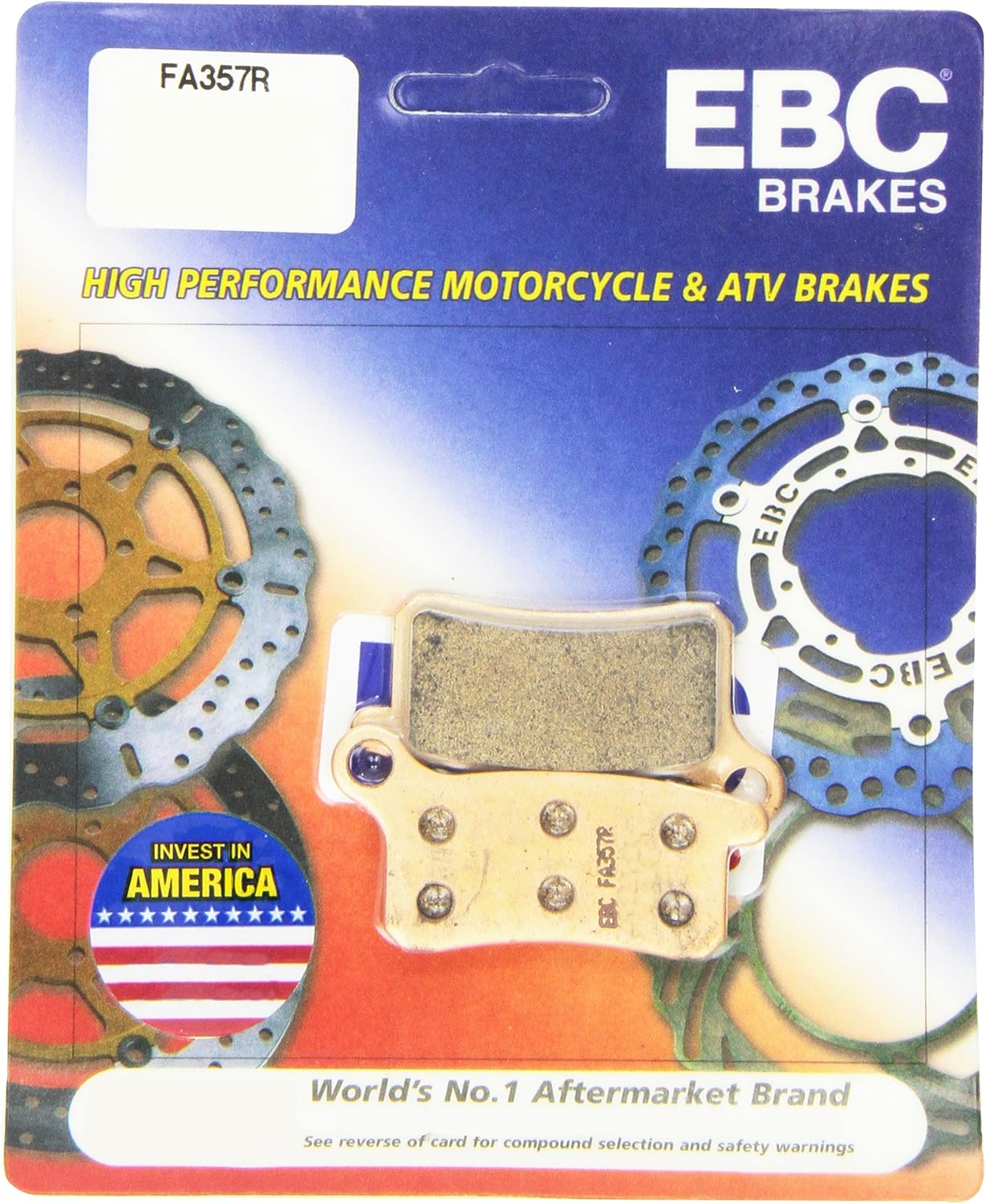 EBC Brakes FA357R Disc Brake Pad Set